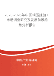 2020年钢压延加工行业现状与发展前景分析